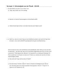 9a (nspr) 2. Schulaufgabe aus der Physik 20.6.08