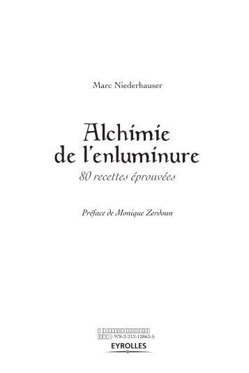 Alchimie de l'enluminure - Fnac