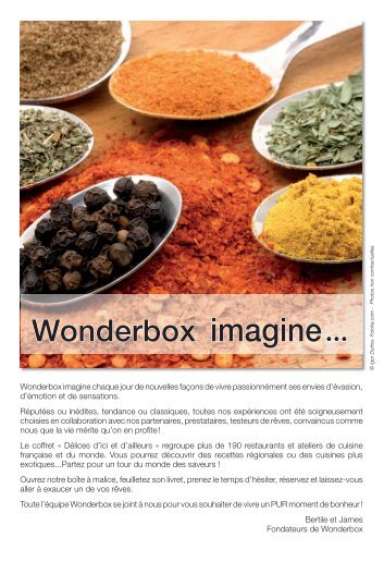 Wonderbox imagine - Fnac