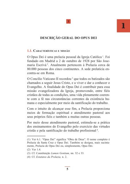 PDF: Dados informativos sobre o Opus Dei