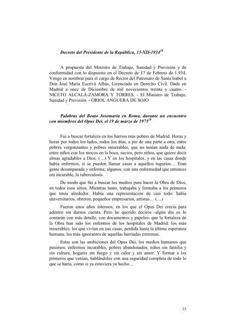 PDF: Fuentes para la historia del Opus Dei