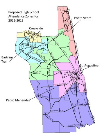 Proposed High School Attendance Zones for 2012-2013 Ponte ...