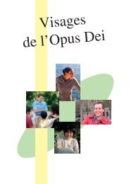 Visages de l'Opus Dei