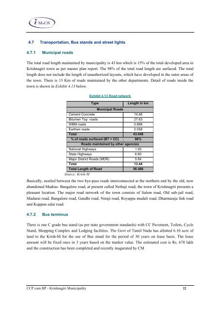 Tamil Nadu Urban Infrastructure Financial Services ... - Municipal