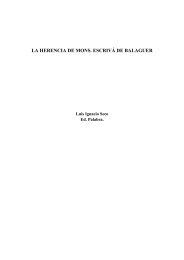 PDF: La herencia de Mons. Escrivá de Balaguer. - Opus Dei