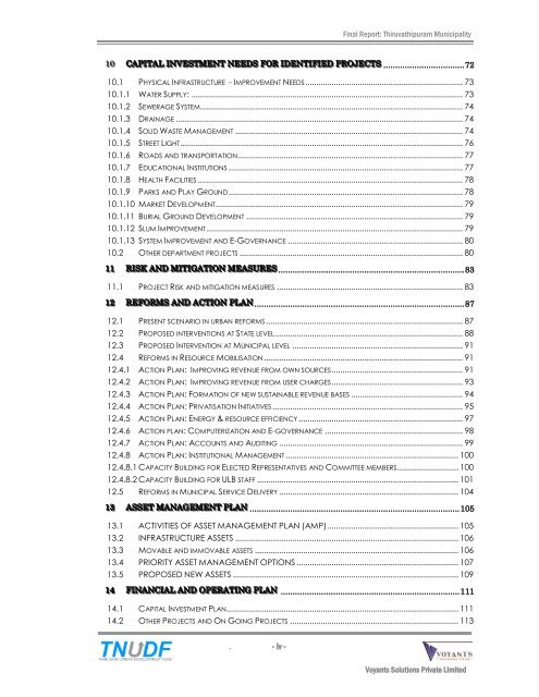 City Development Plan - Municipal