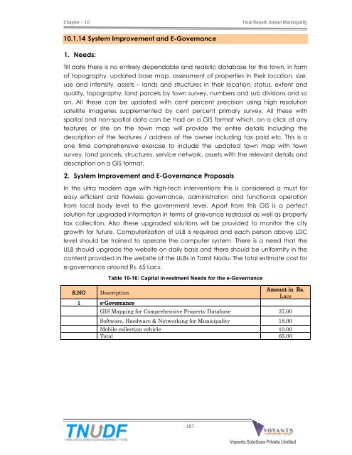 City Corporate & Business Plan - Municipal