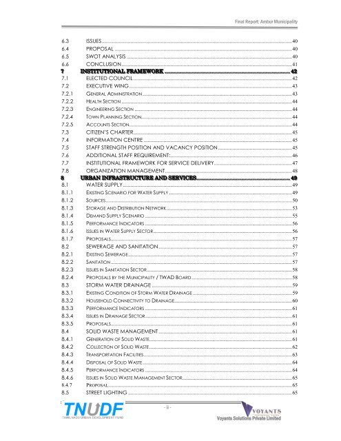 City Corporate & Business Plan - Municipal