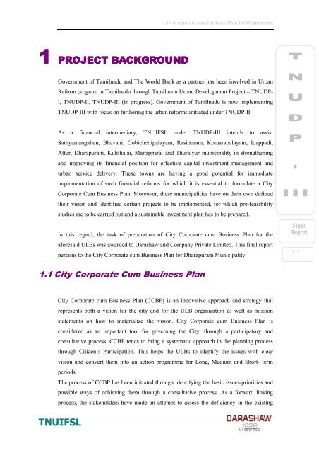 City Development Plan - Municipal
