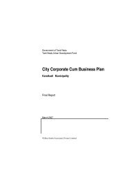 City Corporate Cum Business Plan - Municipal