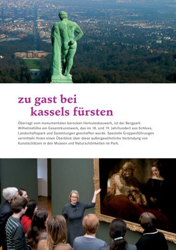 zu gast bei kassels fürsten - Museumslandschaft Hessen Kassel
