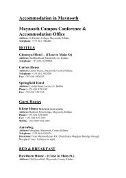 Accommodation In Maynooth - Music