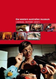 Annual Report 2006-2007 - Western Australian Museum