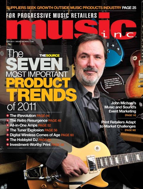 PRODUCT - Music Inc. Magazine