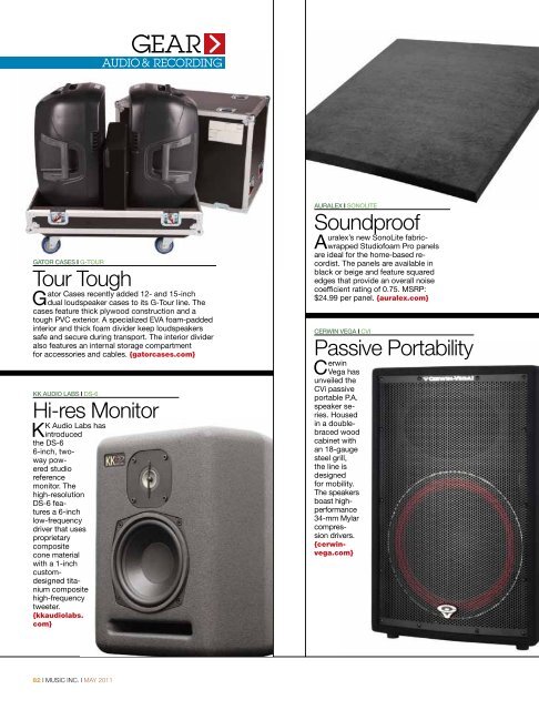 PRODUCT - Music Inc. Magazine