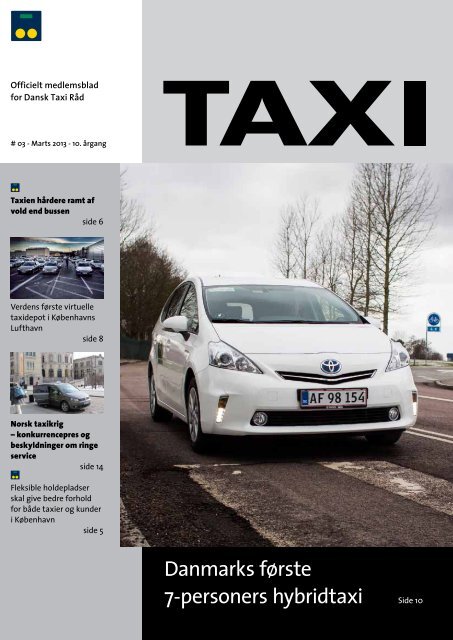 Danmarks første 7-personers hybridtaxi - Dansk Taxi Råd