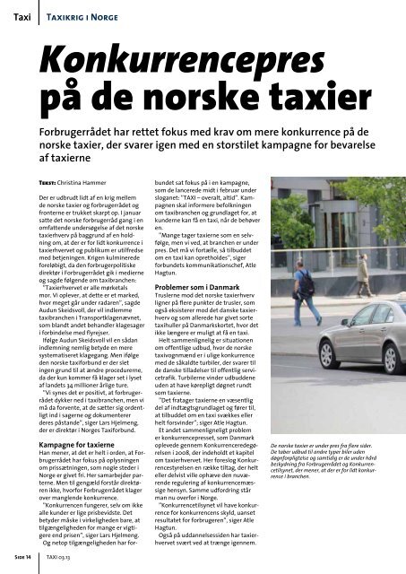 Danmarks første 7-personers hybridtaxi - Dansk Taxi Råd