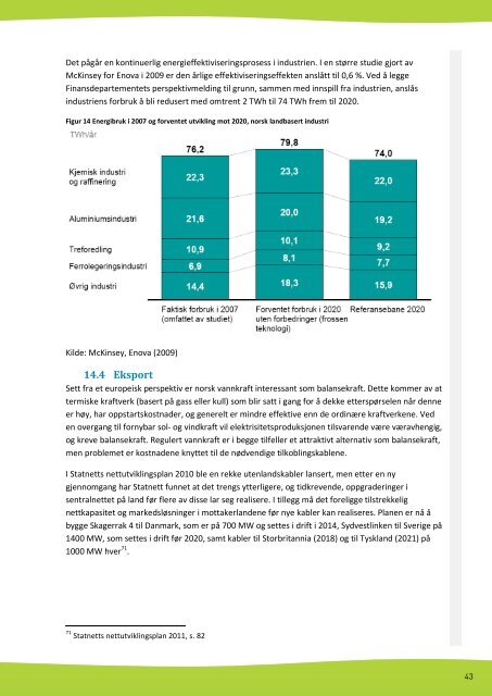 Rapport - Energi og Klima