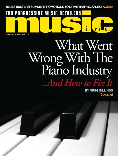 And How to Fix It - Music Inc. Magazine