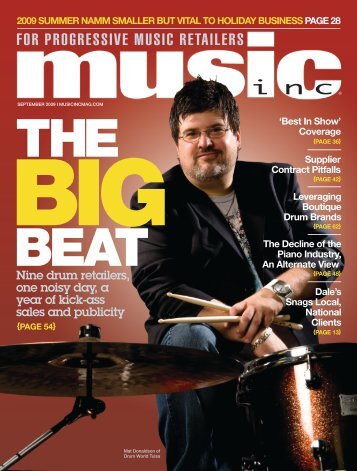 Nine drum retailers, one noisy day, a year - Music Inc. Magazine