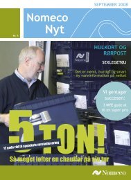 Nu med 3 'nye' øl - Nomeco A/S