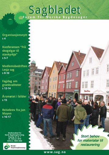 Sagbladet - Norsk Bygdesagforening