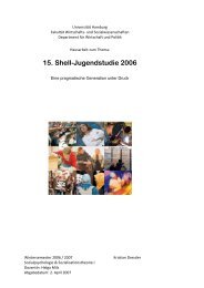 15. Shell-Jugendstudie 2006 - MussDasSo?