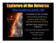 Explorers of the Universe - Mu-SPIN - NASA
