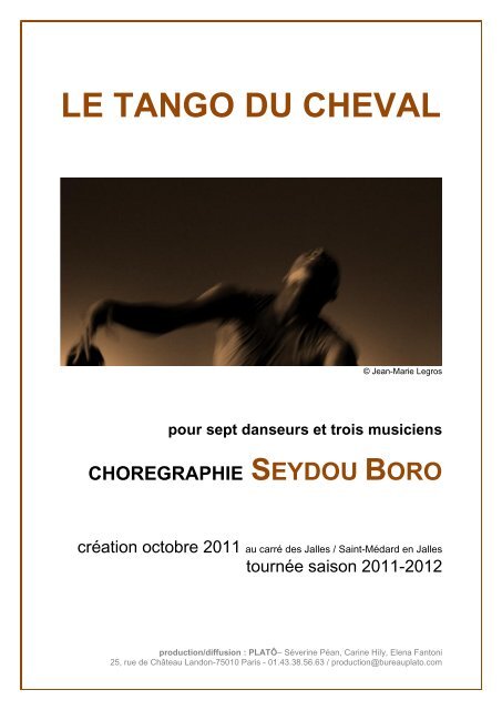 LE TANGO DU CHEVAL - Artishoc