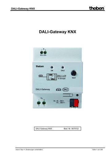 DALI-Gateway KNX