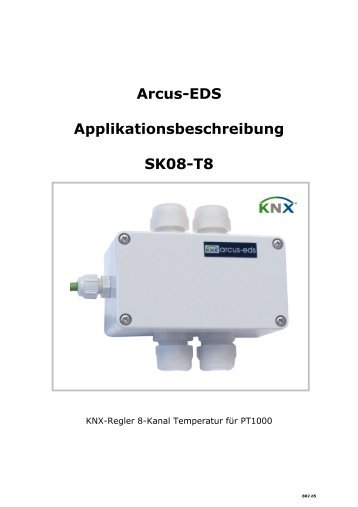 Arcus-EDS Applikationsbeschreibung SK08-T8