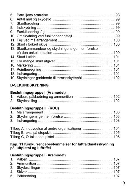 SKYTTEBOGEN - De Danske Skytteforeninger