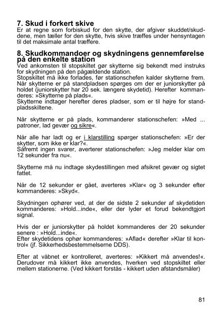 SKYTTEBOGEN - De Danske Skytteforeninger