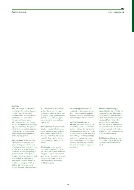 Download årsrapport 2012 her... - Arla.com