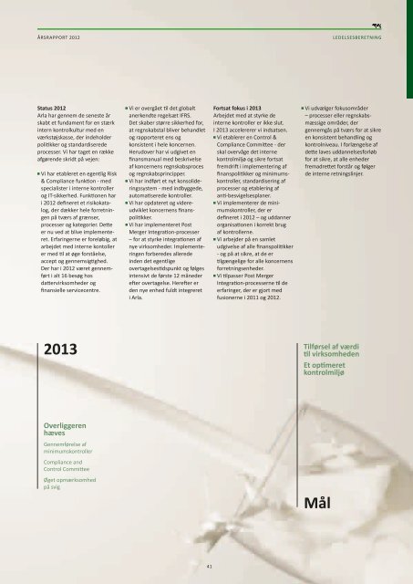 Download årsrapport 2012 her... - Arla.com