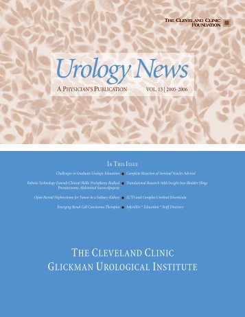 Urology News - Cleveland Clinic