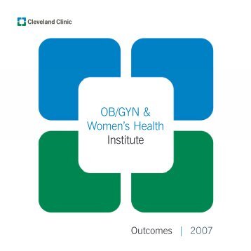 OB/GYN & Women's Health Institute - Cleveland Clinic