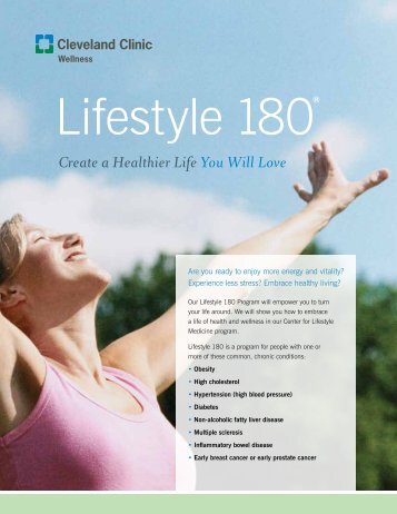 Download our comprehensive Lifestyle 180 guide - Cleveland Clinic