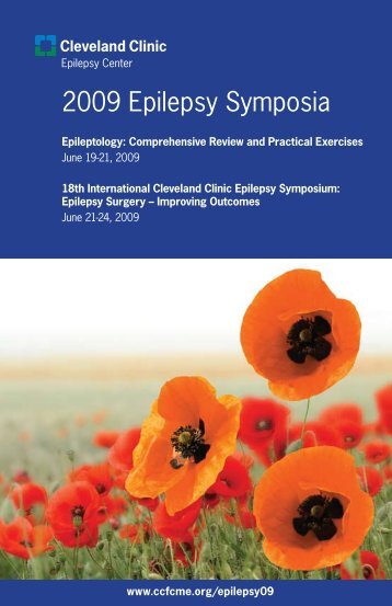 2009 Epilepsy Symposia - Cleveland Clinic