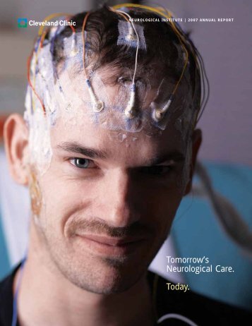 Tomorrow's Neurological Care. Today. - Cleveland Clinic