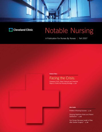 Notable Nursing - Cleveland Clinic