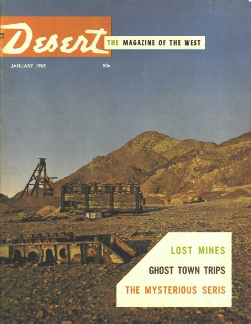 desert magazine's special attractions - Desert Magazine of the ...