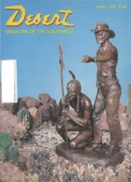 Come - Desert Magazine of the Southwest