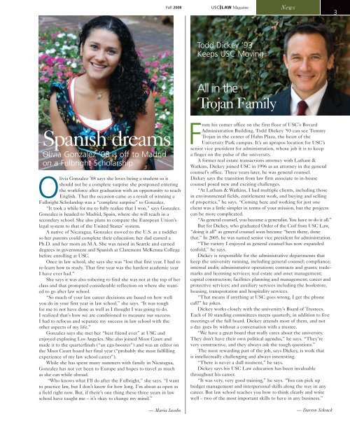 Magazine - USC Gould School of Law - University of Southern ...