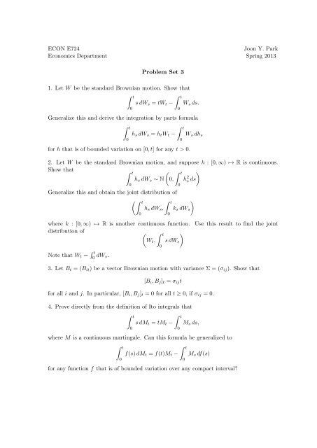 Problem Set 3 - Mypage