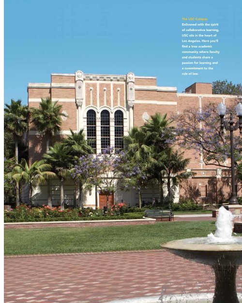 USC LAW - USC Gould School of Law - University of Southern ...