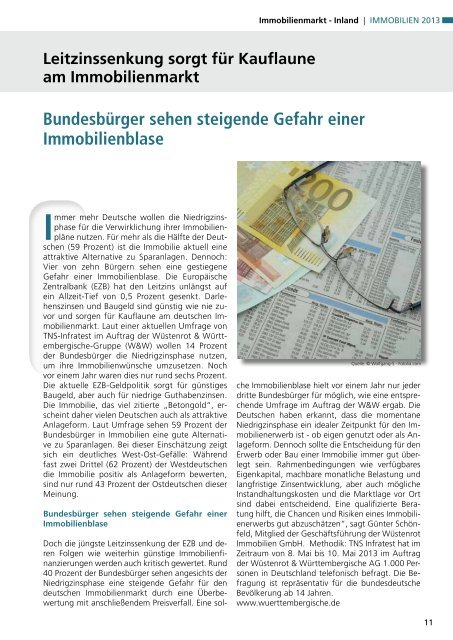 IMMOBILIEN 2013 - Das eMagazin