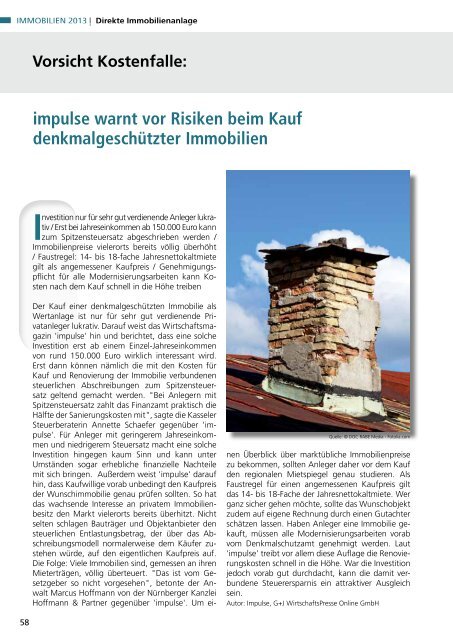 IMMOBILIEN 2013 - Das eMagazin