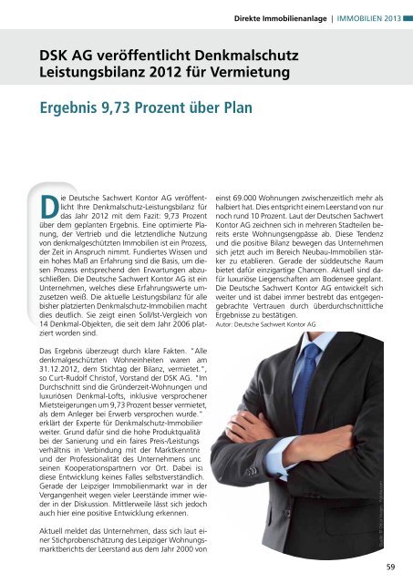 IMMOBILIEN 2013 - Das eMagazin