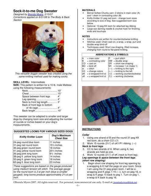 Sock it to me Dog Sweater myteacup